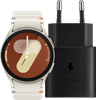 Samsung Galaxy Watch 7 Crème 40mm + Oplader 25W
