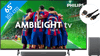 Philips 65PUS8309 - Ambilight (2024) + Barre de Son + Câble HDMI