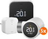 Tado Thermostat Connecté X Kit de Démarrage + 5 Têtes Thermostatiques