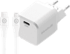 BlueBuilt Power Delivery Oplader 20W + Lightning Kabel 3m Nylon Wit