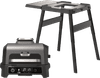 Ninja Woodfire Elektrische BBQ Grill en Smoker OG850EU + Ninja Woodfire Standaard
