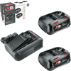 Bosch Starterset 18V 2,5 Ah (2x) + AL 18V-44