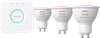 Philips Hue GU10 Lot de 3 + Bridge Kit de Démarrage