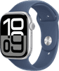 Apple Watch Series 10 46mm Zilver Sportband S/M