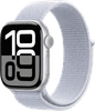 Apple Watch Series 10 4G 42 mm Argent Boucle Sport