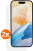 BlueBuilt Apple iPhone 16 Screenprotector Glas Duo Pack