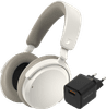 Sennheiser Accentum Plus Wireless White + BlueBuilt Quick Charge Charger USB-A Port 18W Black