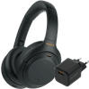 Sony WH-1000XM4 Noir + BlueBuilt Chargeur Quick Charge avec Port USB-A 18 W Noir