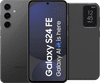 Samsung Galaxy S24 FE 256GB Grijs 5G + Clear View Book Case Zwart