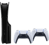 PlayStation 5 Slim Disc Edition + Covers Black + Extra Controller White