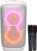 JBL Partybox 320 Blanc + Set de Microphone Sans Fil