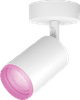 Philips Hue Fugato Spot Monté en Surface White and Color - Blanc - 1 spot