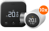 Tado Thermostat Connecté X Kit de Démarrage Sans Fil + 10 Têtes Thermostatiques