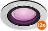 Philips Hue Centura Spot Encastré White and Color - Rond - Aluminium - Lot de 12
