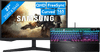 Samsung Odyssey G5 LS27CG552EUXEN + SteelSeries Apex Pro Clavier Gamer AZERTY