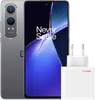 OnePlus Nord CE 4 Lite 256 Go Gris 5G + OnePlus Chargeur 80 W avec 2 Ports + Câble USB