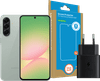 Samsung Galaxy A56 128 Go Vert 5G + Pack d'Accessoires de Base