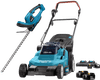 Makita DLM432PT incl. 5,0 Ah Accu (2x) + Makita DUH523Z + 5,0 Ah 18V Accu (2x)