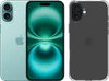 Apple iPhone 16 Plus 256GB Green + BlueBuilt Protective Back Cover Transparent
