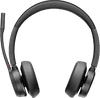 Poly Voyager 4320-M MS Casque de Bureau Sans Fil + Support de Charge