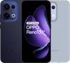 OPPO Reno13 256GB Blauw 5G + Just in Case Back Cover Transparant