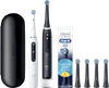 Oral-B iO 5N Lot de 2 Noir et Blanc Value Pack