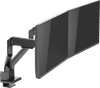 Neomounts NEXT Slim DS70-250BL2 Bras d'Écran PC avec Vérin à Gaz Noir