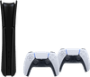 PlayStation 5 Slim Digital Edition + Covers Black + Extra Controller White