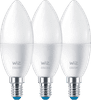 WiZ Kaarslamp - Gekleurd en Wit Licht - Mat - E14 - 2-pack