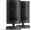 Ring Outdoor Cam Plus Battery Noir Lot de 2