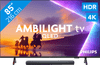 Philips Ambilight 85" PUS8500 QLED 4K (2025) + JBL Bar 300 M2 Zwart