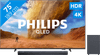 Philips 75" PUS7800 QLED 4K (2025) + JBL Bar 2.1 Deep Bass M2 Zwart