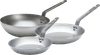 De Buyer Mineral B Koekenpannenset 24 + 28 cm + Wokpan 28 cm