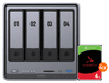 UGREEN NASync DXP4800 + Seagate Ironwolf 4 To Lot de 4