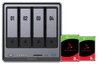 UGREEN NASync DXP4800 Plus + Seagate Ironwolf 8 To Lot de 2