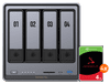 UGREEN NASync DXP4800 Plus + Seagate Ironwolf 4 To Lot de 4