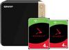 QNAP TS-464-8G + Seagate Ironwolf 8 To (2 x 4 To)