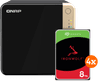 QNAP TS-464-8G + Seagate Ironwolf 32 To (4 x 8 To)