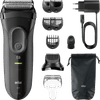Braun Series 3+ 3000BT Grijs
