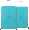 Samsonite S'Cure Valise à 4 Roulettes 81 cm Lot de 2 Aqua Blue