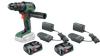 Bosch AdvancedImpact 18V-80 2,5 Ah Accu (2x) Starterspakket