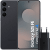 Samsung Galaxy S25 FE 128GB Zwart 5G + Samsung Oplader 25 Watt Zwart