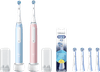 Oral-B iO 3 Duo Pack Blauw en Roze Value Pack