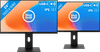 BlueBuilt Écran PC Full HD avec USB-C 24 Pouces Lot de 2