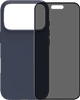 BlueBuilt Protective Back Cover met MagSafe iPhone 17 Pro Blauw + BlueBuilt iPhone 17 Pro Privacy Screenprotector Glas