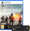Battlefield 6 PS5 + WD Black SN850P 4TB Heatsink NVMe SSD