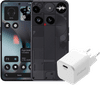 Nothing Phone (3) 512GB Zwart 5G + BlueBuilt Oplader met Usb C Poort 45W Wit