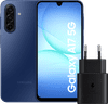 Samsung Galaxy A17 128GB Blauw 5G + Samsung Oplader 25 Watt Zwart