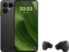 Fairphone 6 256GB Black 5G + Fairphone Fairbuds True Wireless Earbuds Black