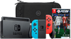 Nintendo Switch Rood/Blauw + EA Sports FC 26 + BlueBuilt Beschermhoes